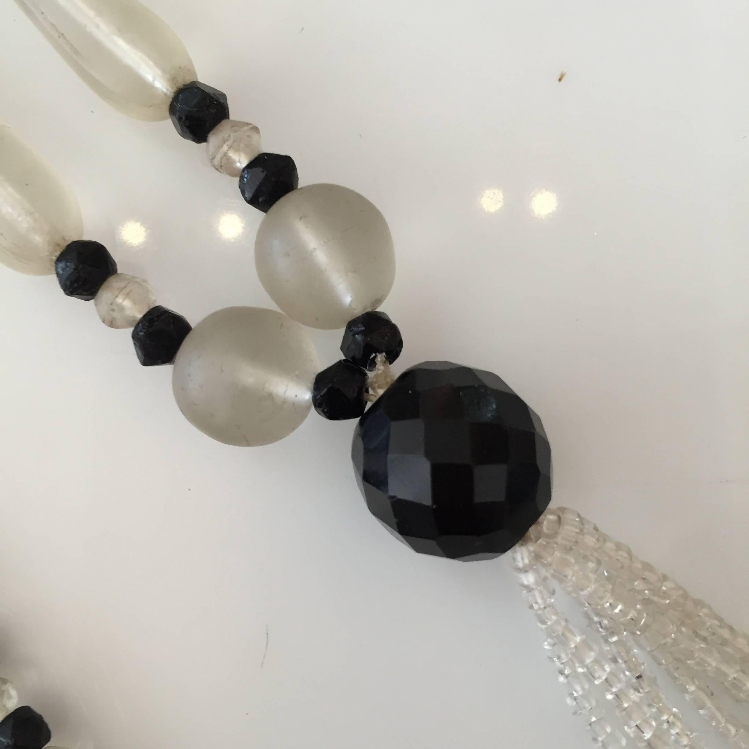black jet beads