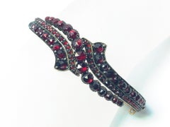 Victorian Garnet Bangle