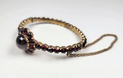 Victorian Garnet Bangle
