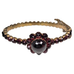 Victorian Garnet Bangle