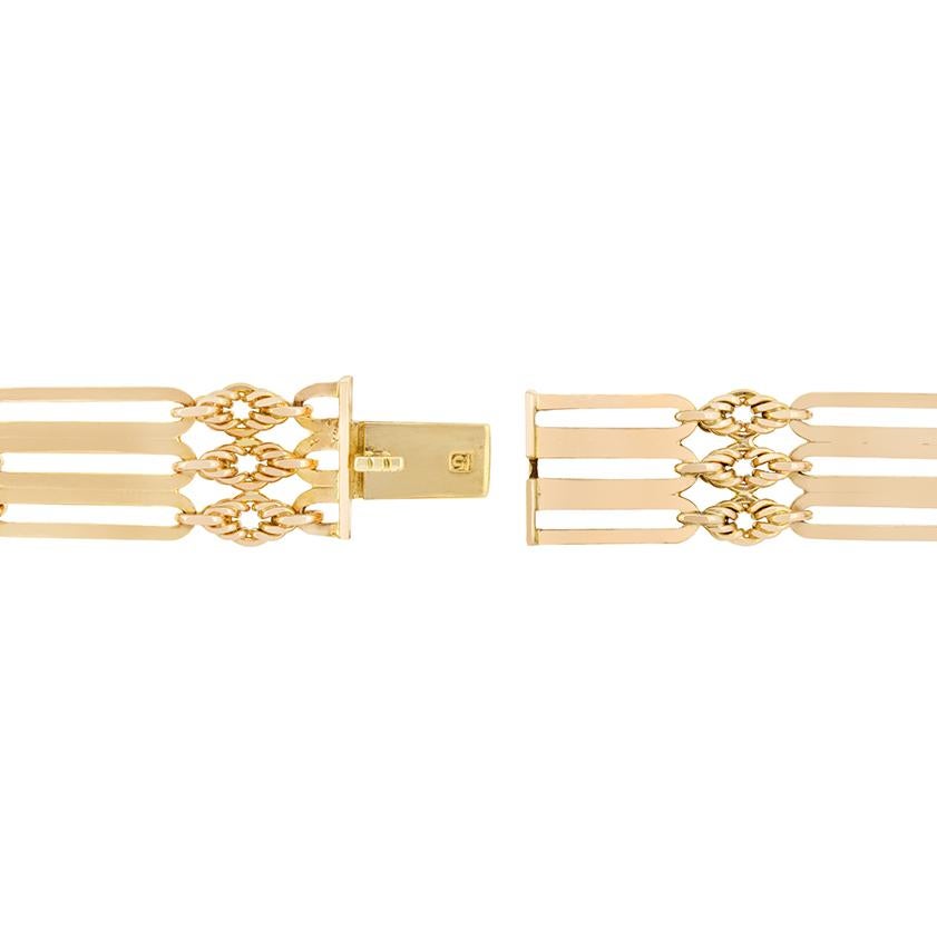 Victorien Bracelet victorien en or 15 carats, c.1900 en vente