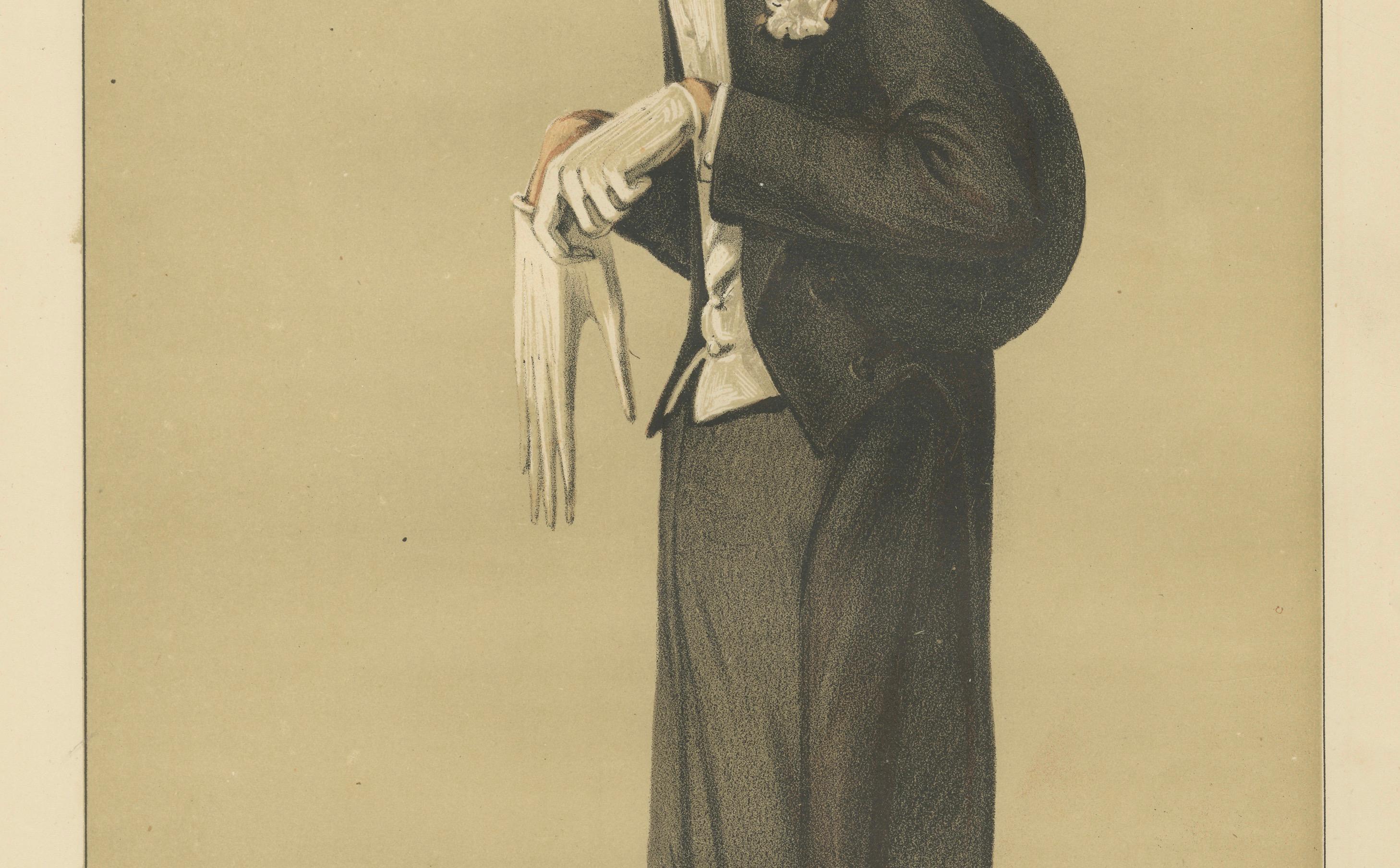 Victorian Gentleman Statesman – Vanity Fair Profile Portrait, 1870