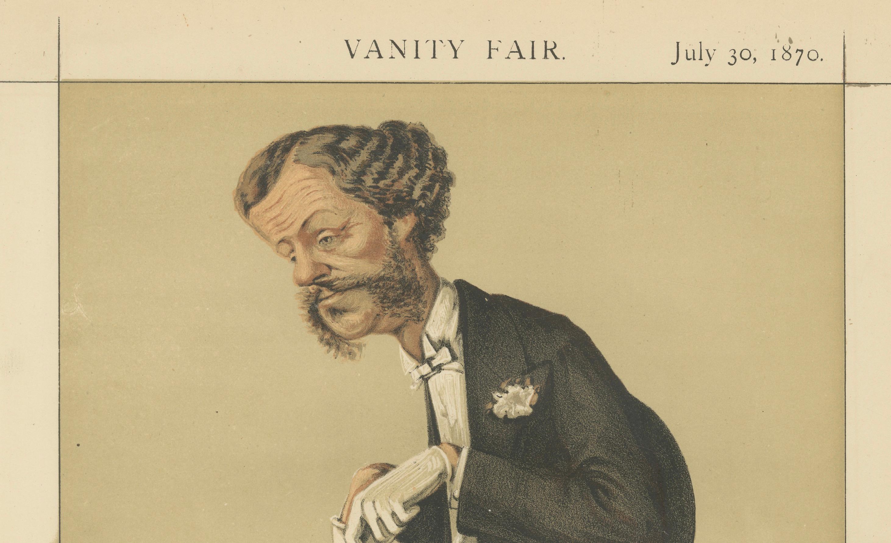 Victorian Gentleman Statesman – Vanity Fair Profile Portrait, 1870
