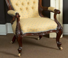 Victorian Gentlemans Armchair