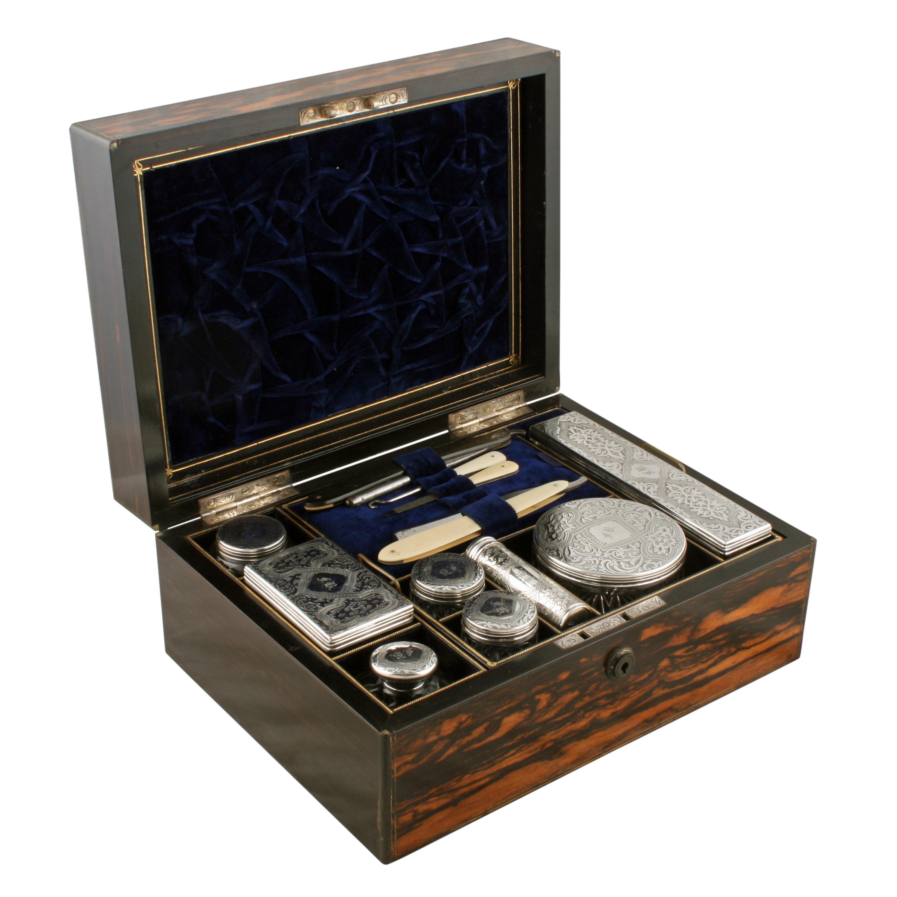 Victorian Gentleman's Dressing Box