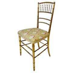 Victorian Gilded Side Chair