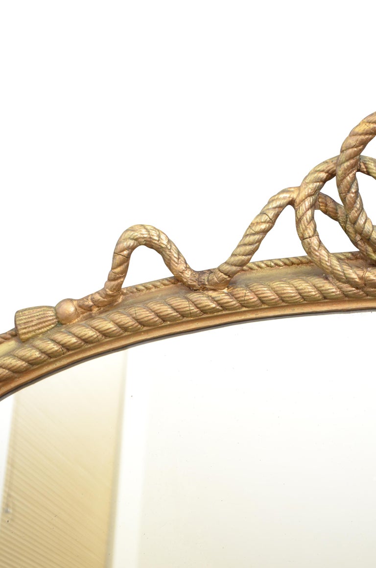 Victorian Gilded Wall Mirror For Sale at 1stDibs