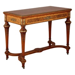 Victorian Gilt Bronze and Wood Jardinière Table
