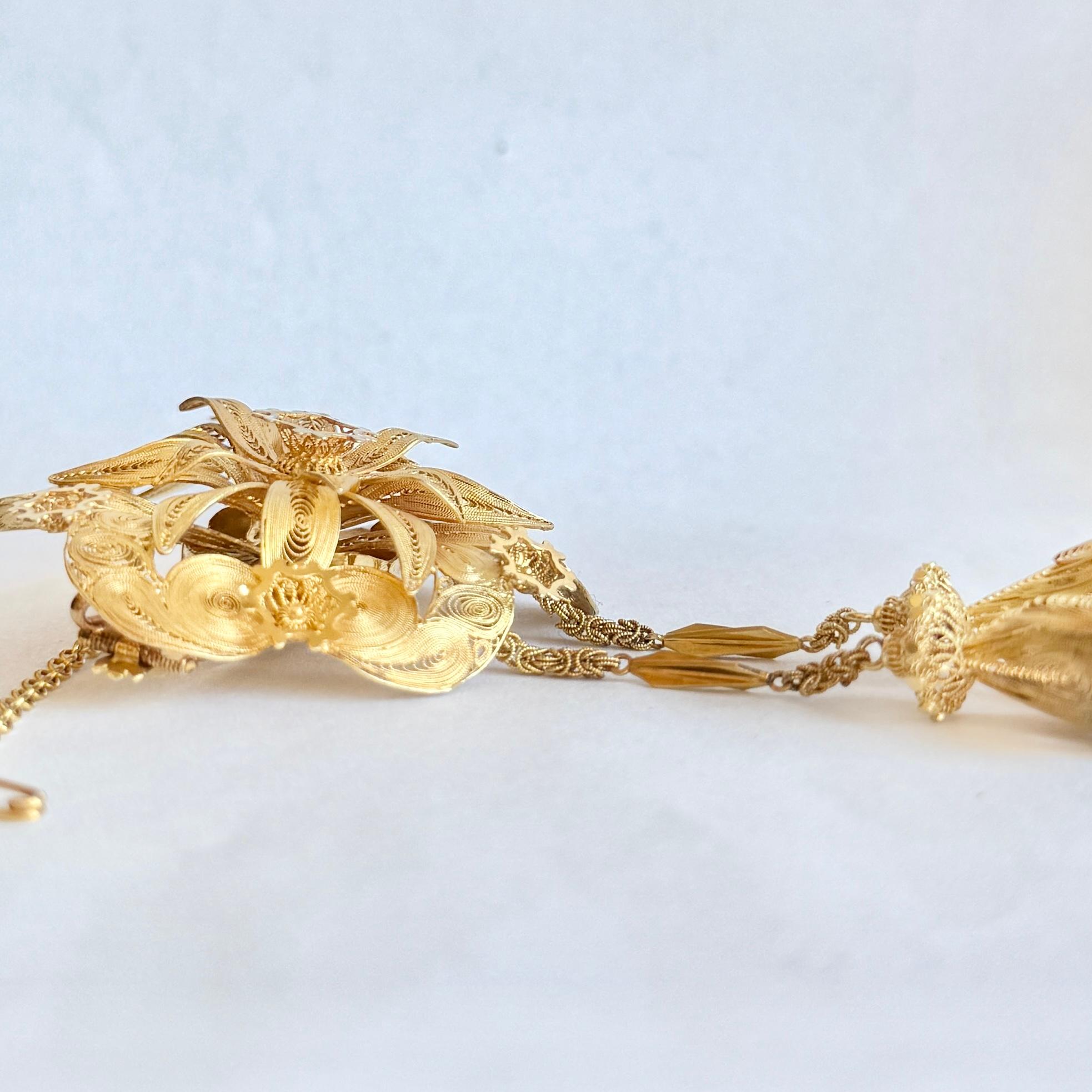 Broche victorienne dans sa boîte d'origine en vente 1