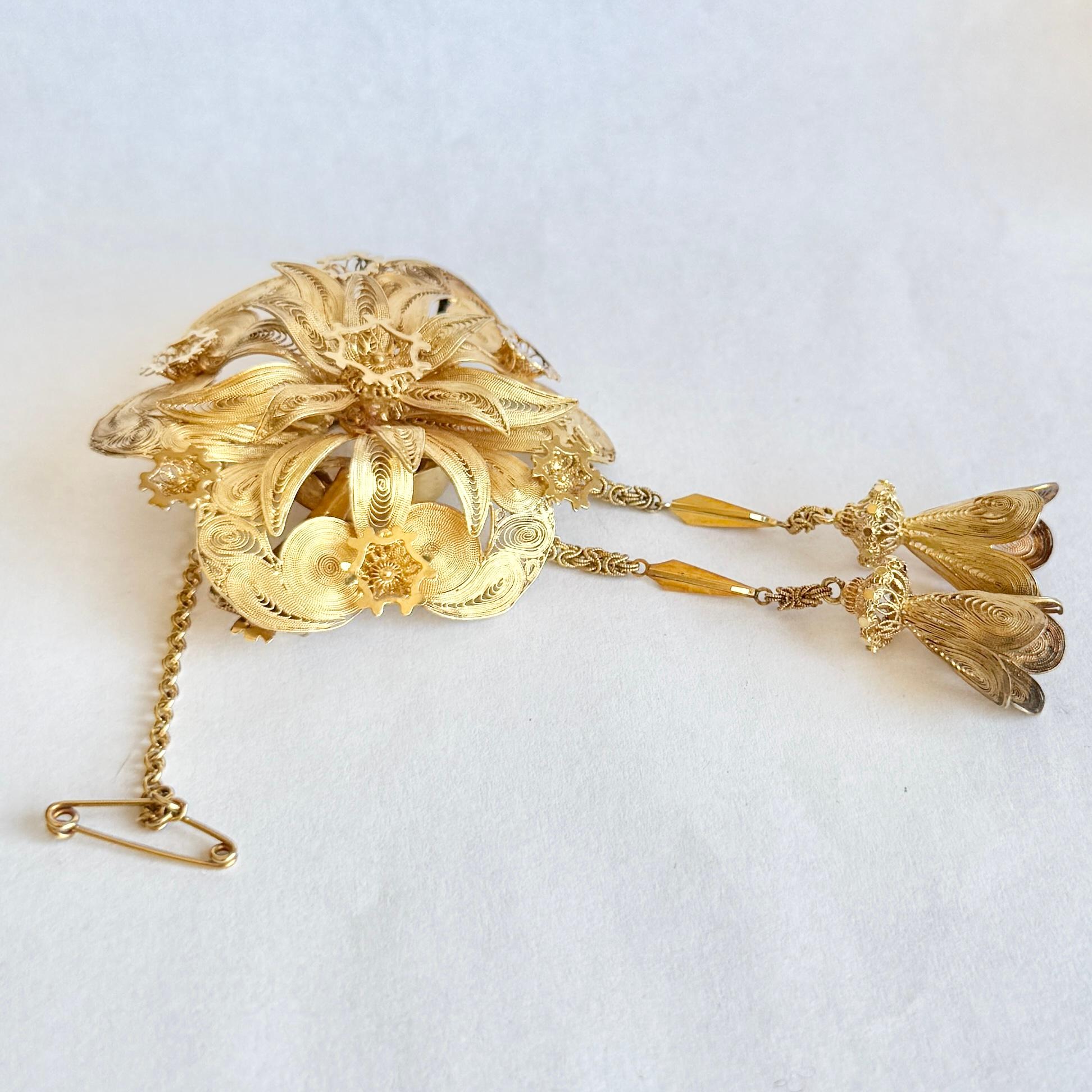 Broche victorienne dans sa boîte d'origine en vente 2
