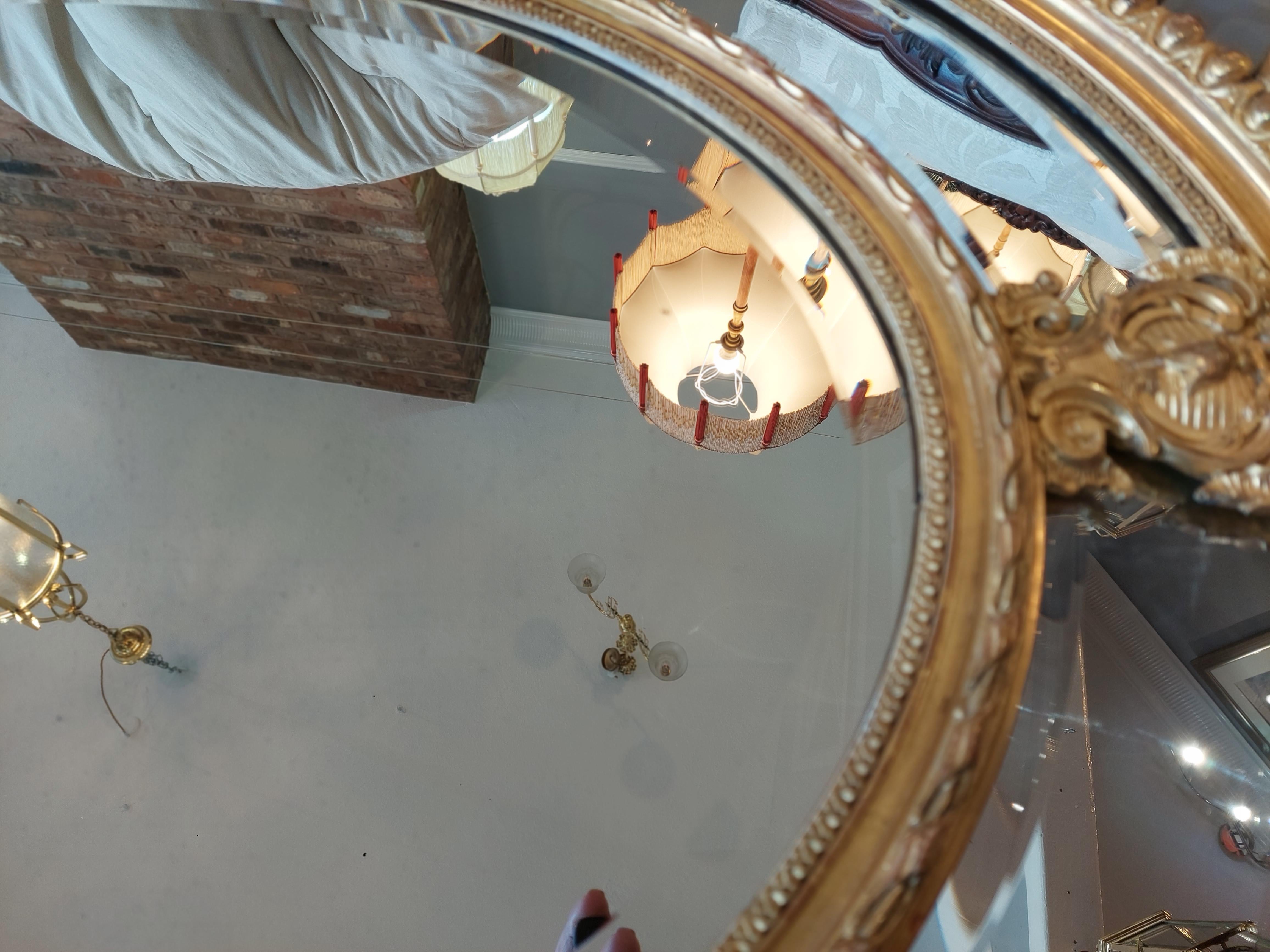 Victorian Giltwood and Gesso Wall Mirror 2