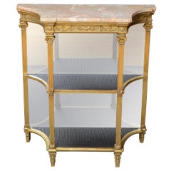 Victorian Giltwood Console Table