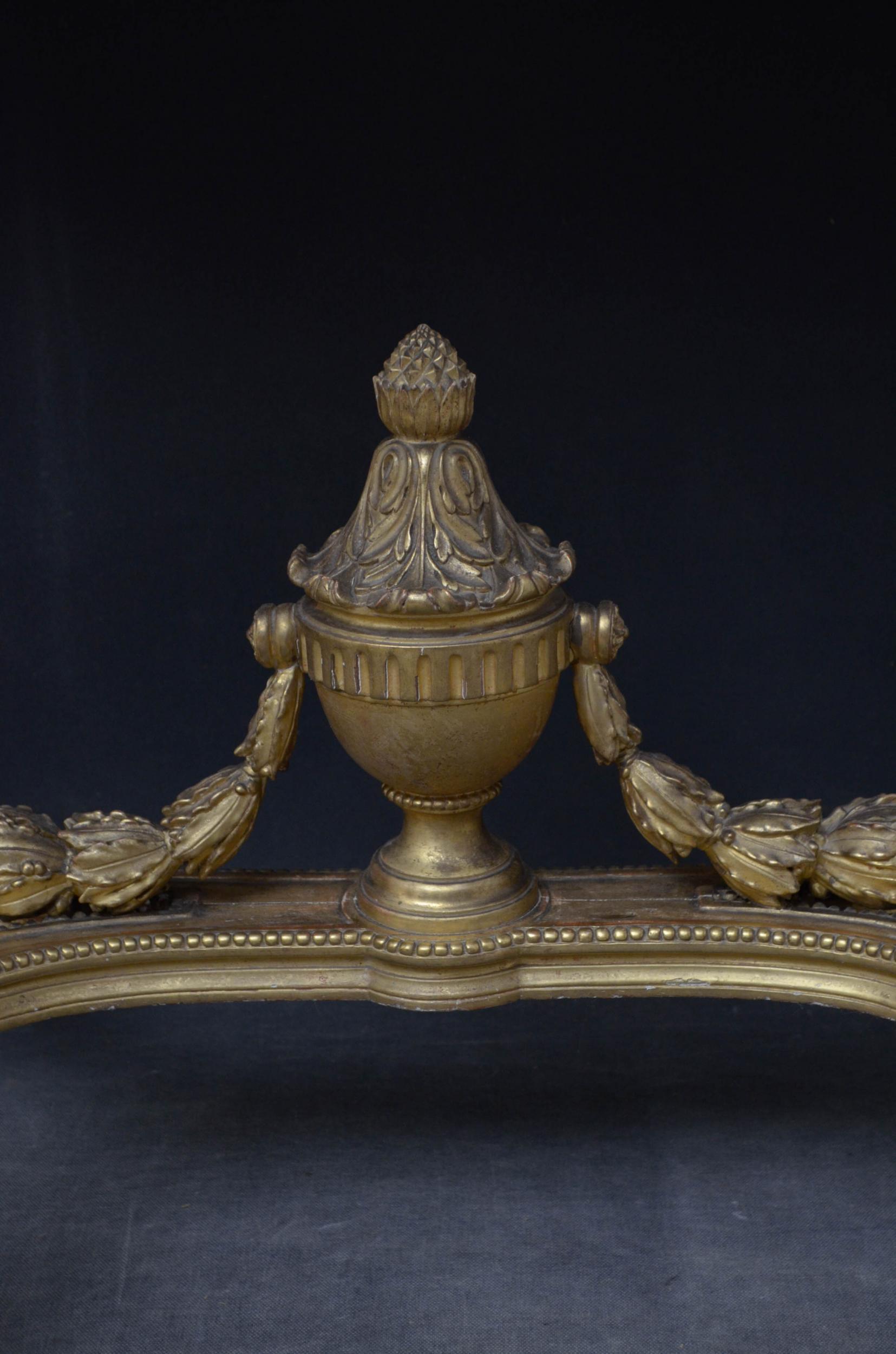Victorian Giltwood Console Table with Jardinière For Sale 12