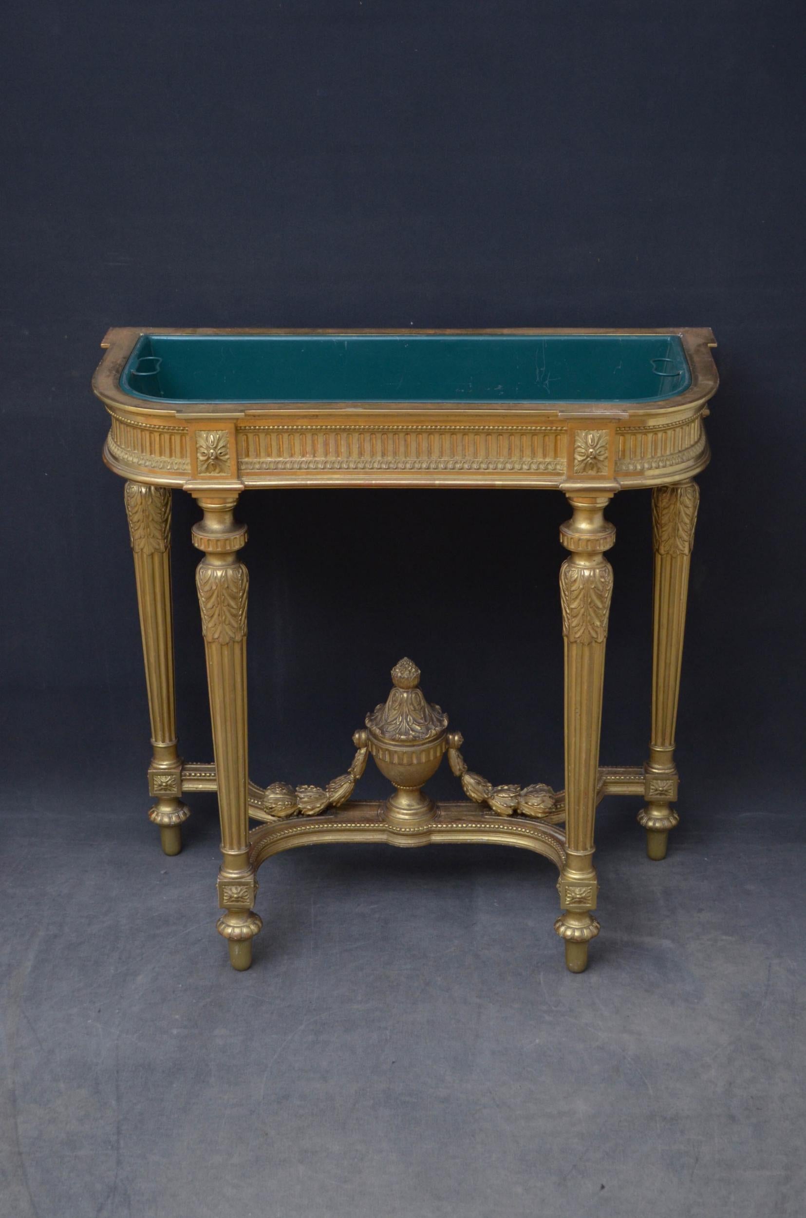 console jardiniere