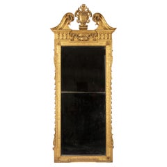 Victorian Giltwood Mirror after a Design by William Kent