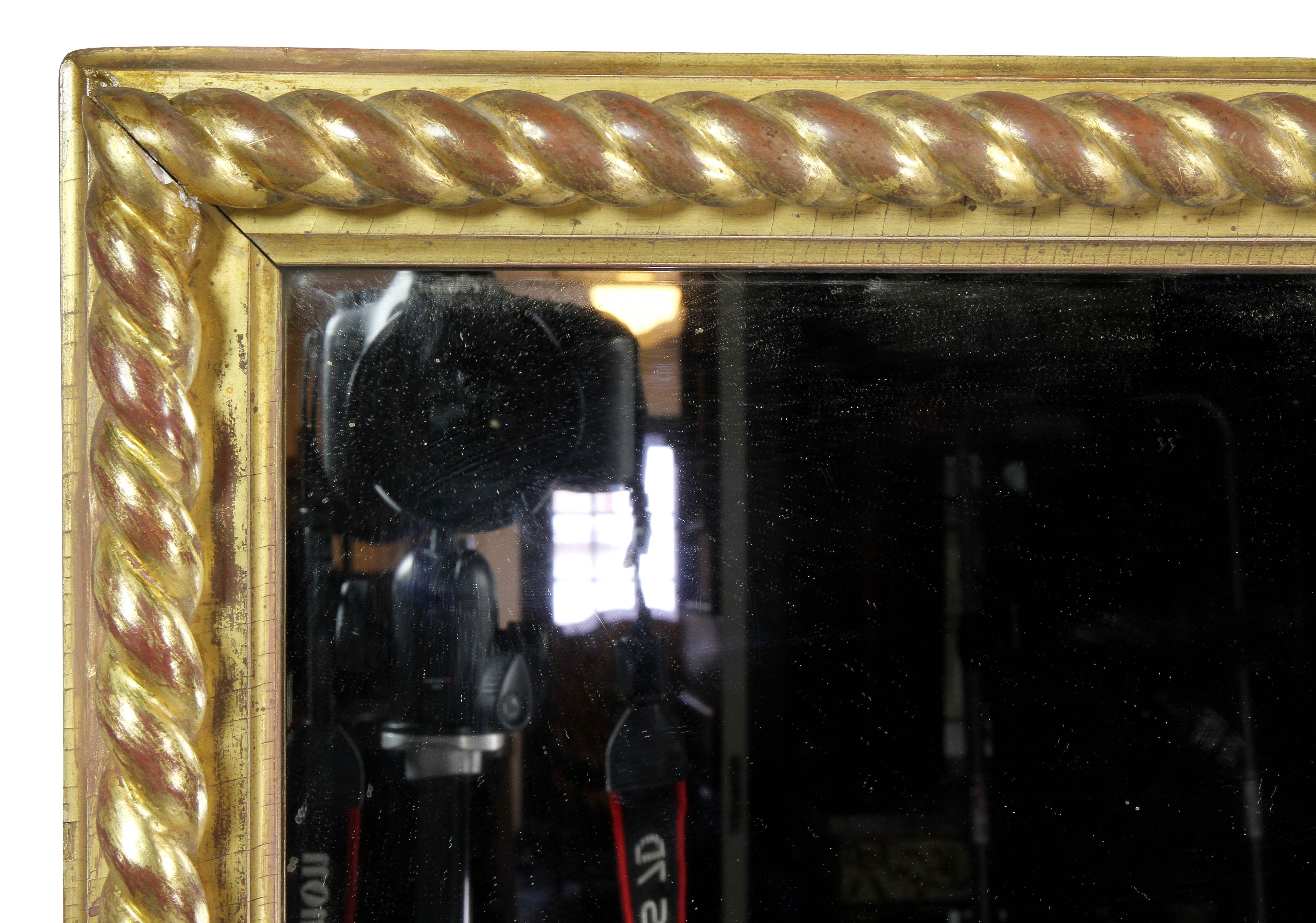 American Victorian Giltwood Mirror