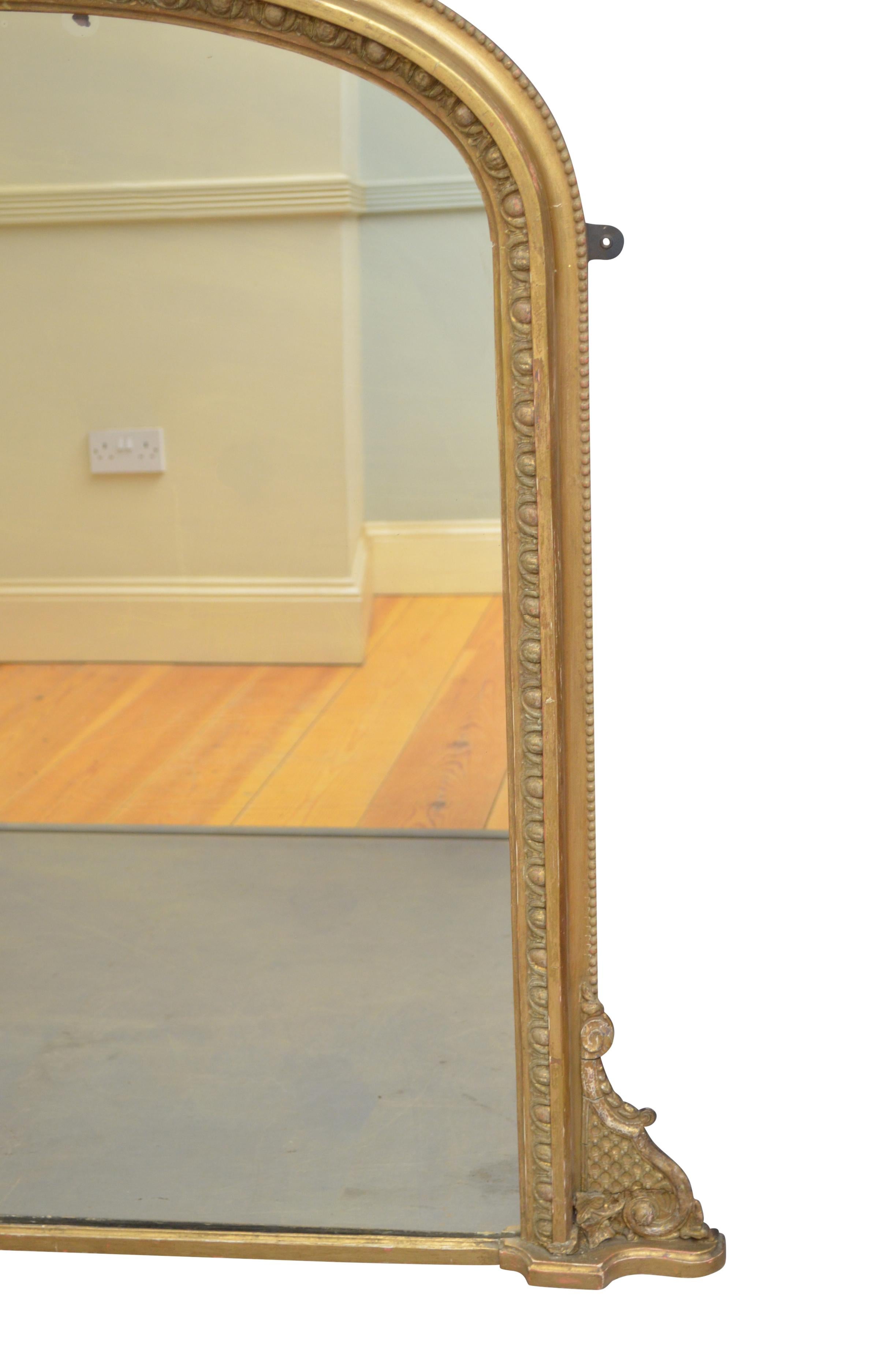 Victorian Giltwood Mirror 1