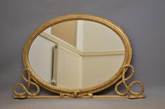 Victorian Giltwood Overmantel Mirror