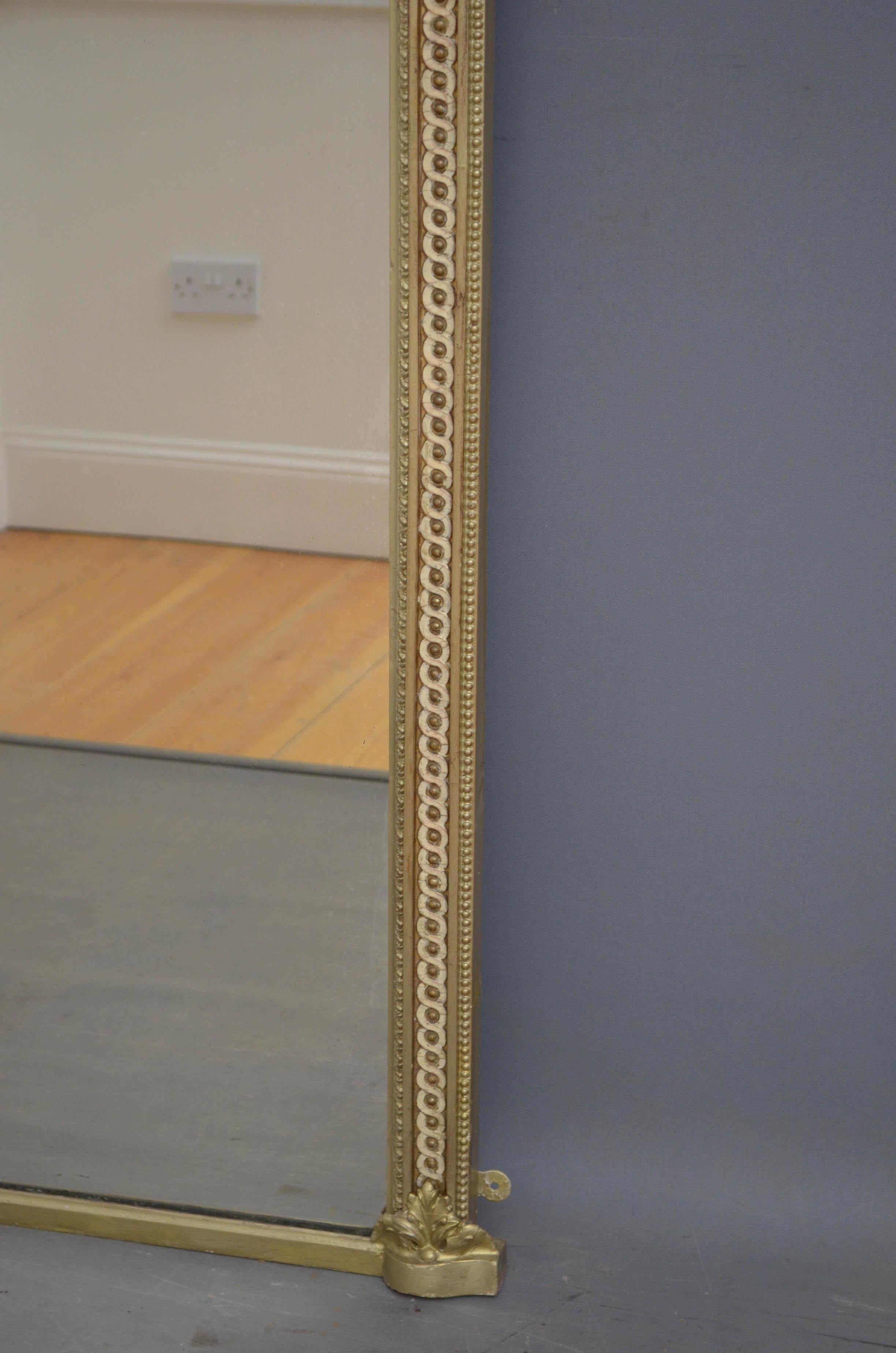 Victorian Giltwood Pier Mirror For Sale at 1stDibs victorian pier