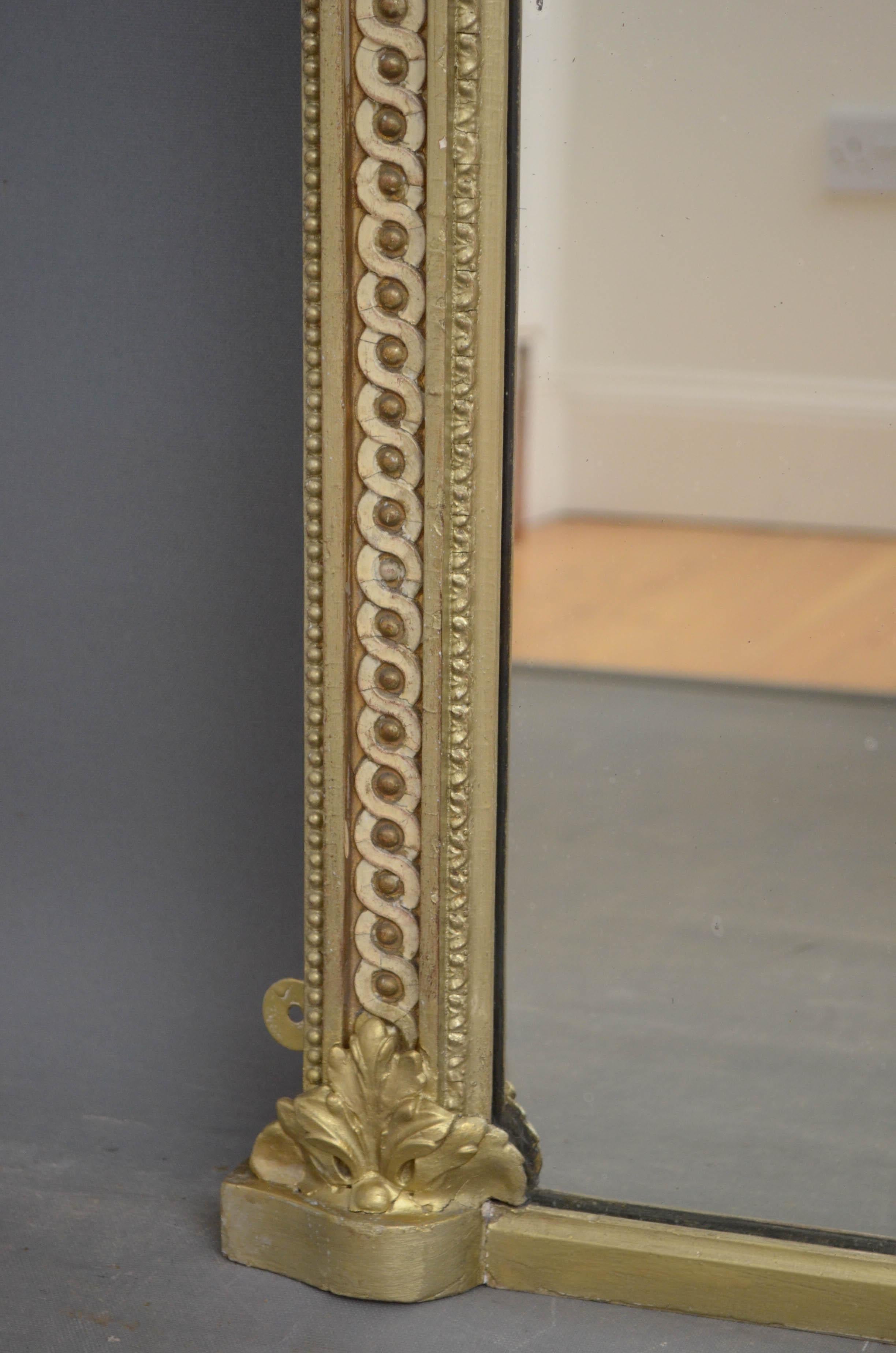 Victorian Giltwood Pier Mirror For Sale at 1stDibs victorian pier