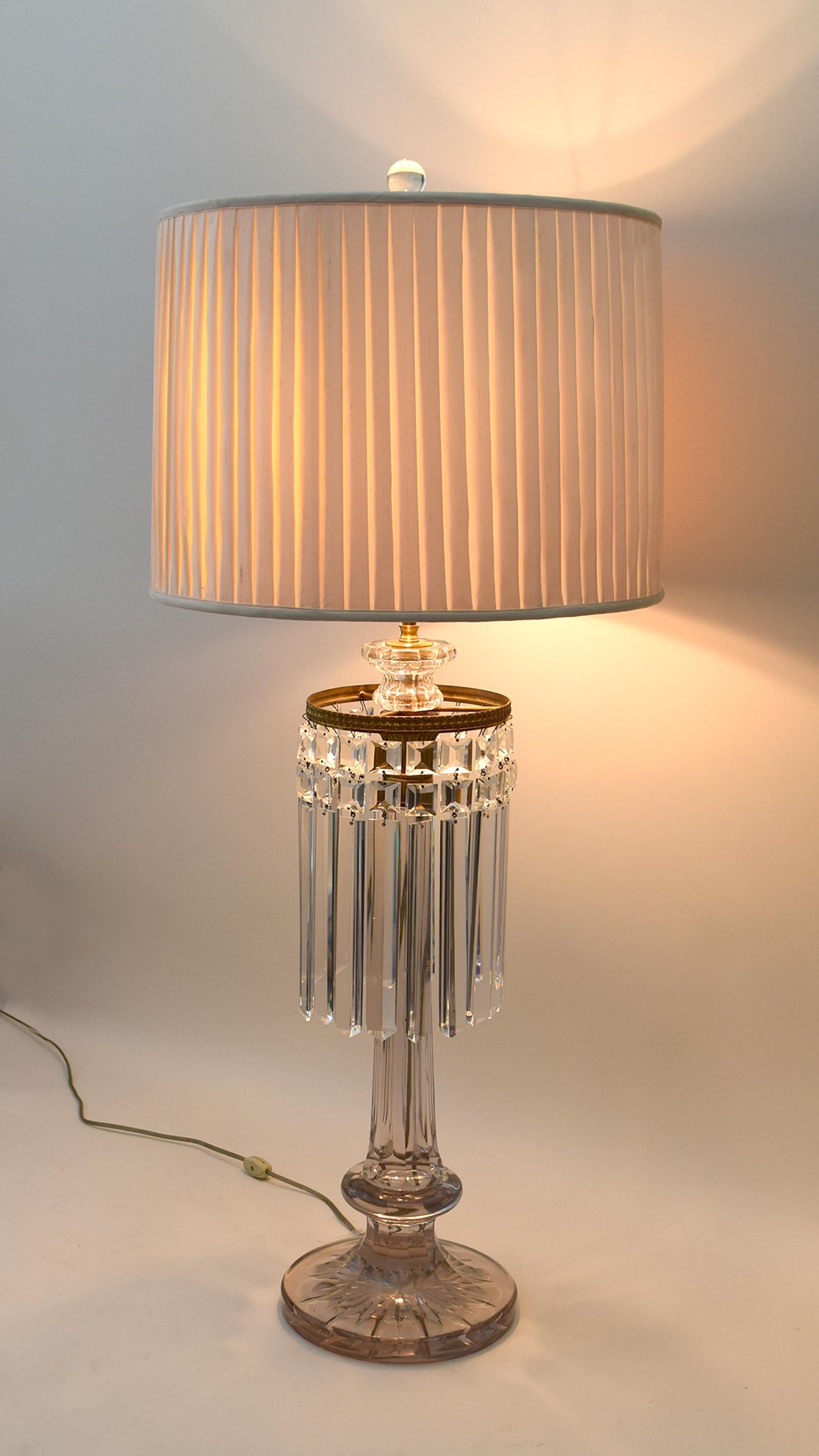 Victorian Glass Lamp 1