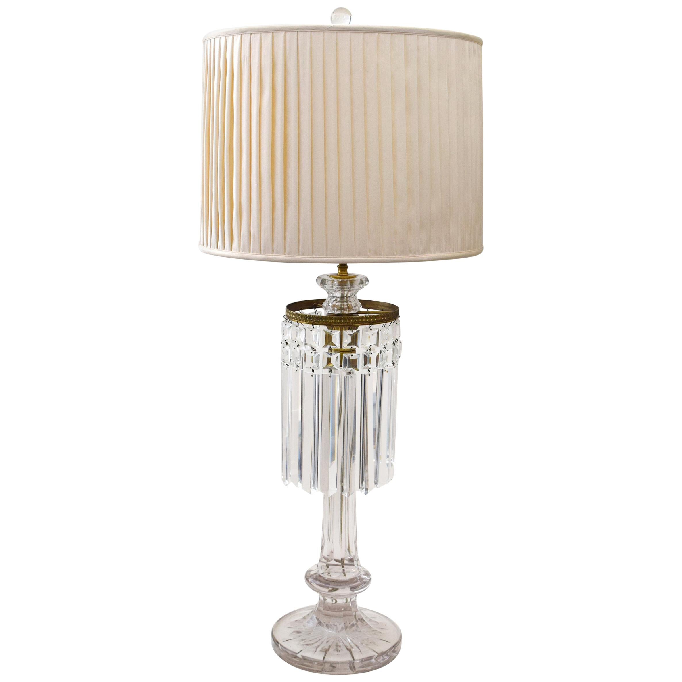 Victorian Glass Lamp