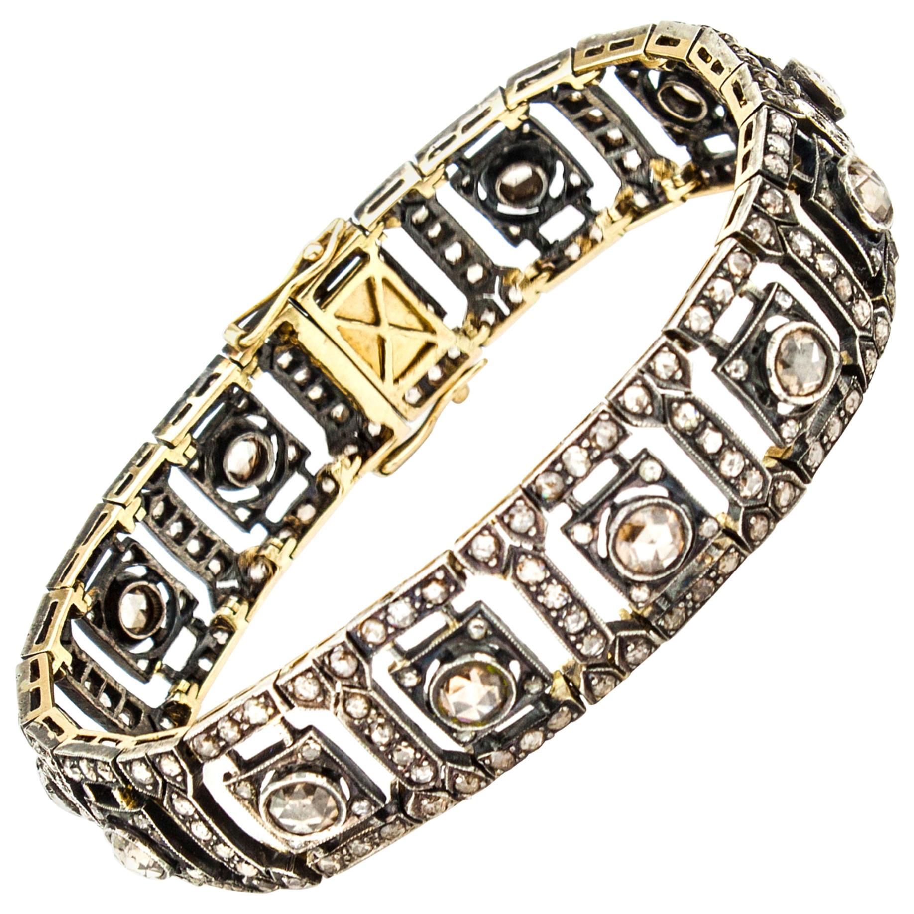 Victorian gold bracelet For Sale at 1stDibs