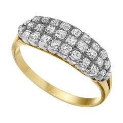 Bead-Set Diamond Ring 