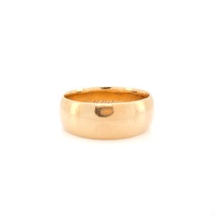Victorian Gold Band, Anna Blair Sept. 28 ‘77, Size 6.5, Circa 1870s