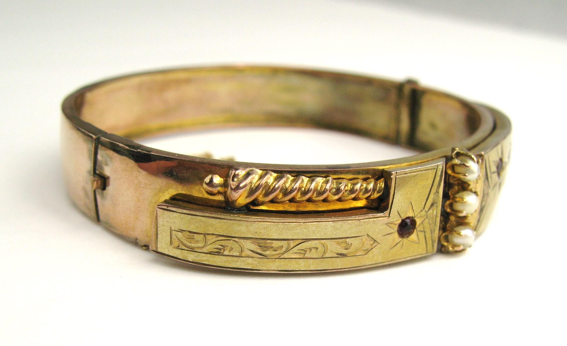 victorian gold bracelet