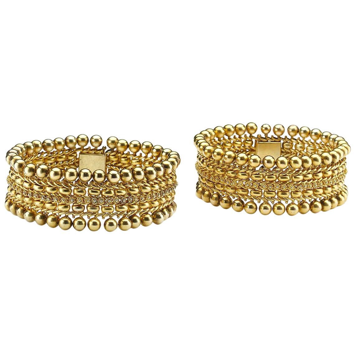 Victorian Gold Bracelets For Sale at 1stdibs