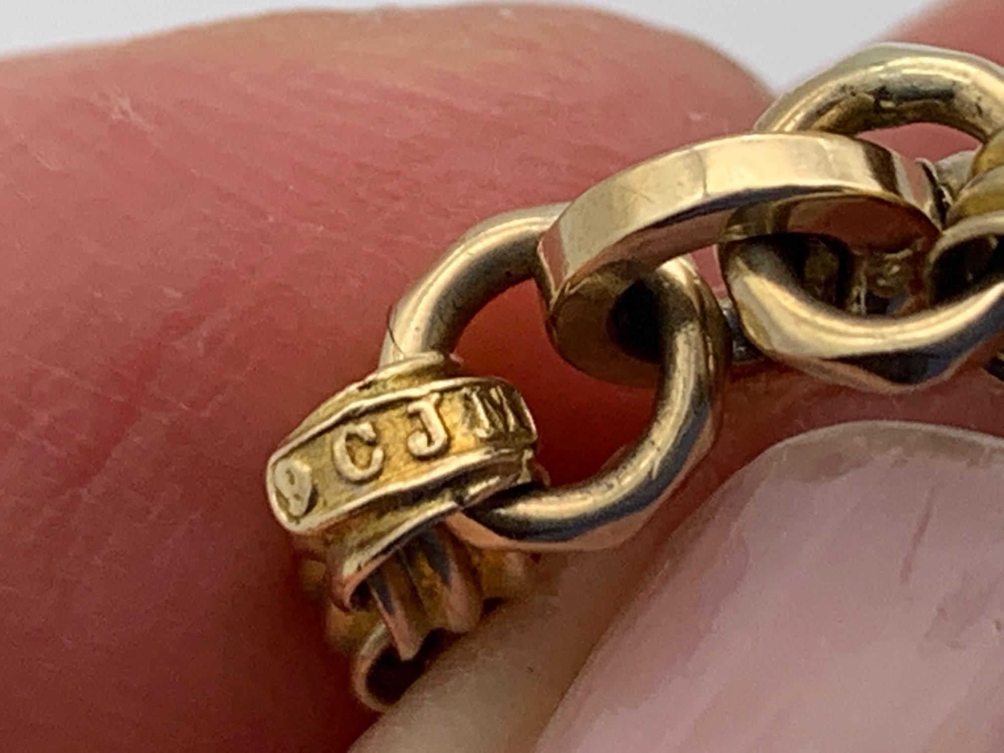 Victorian Gold Chain Longguard Muffchain Necklace In Excellent Condition In Munich, Bavaria