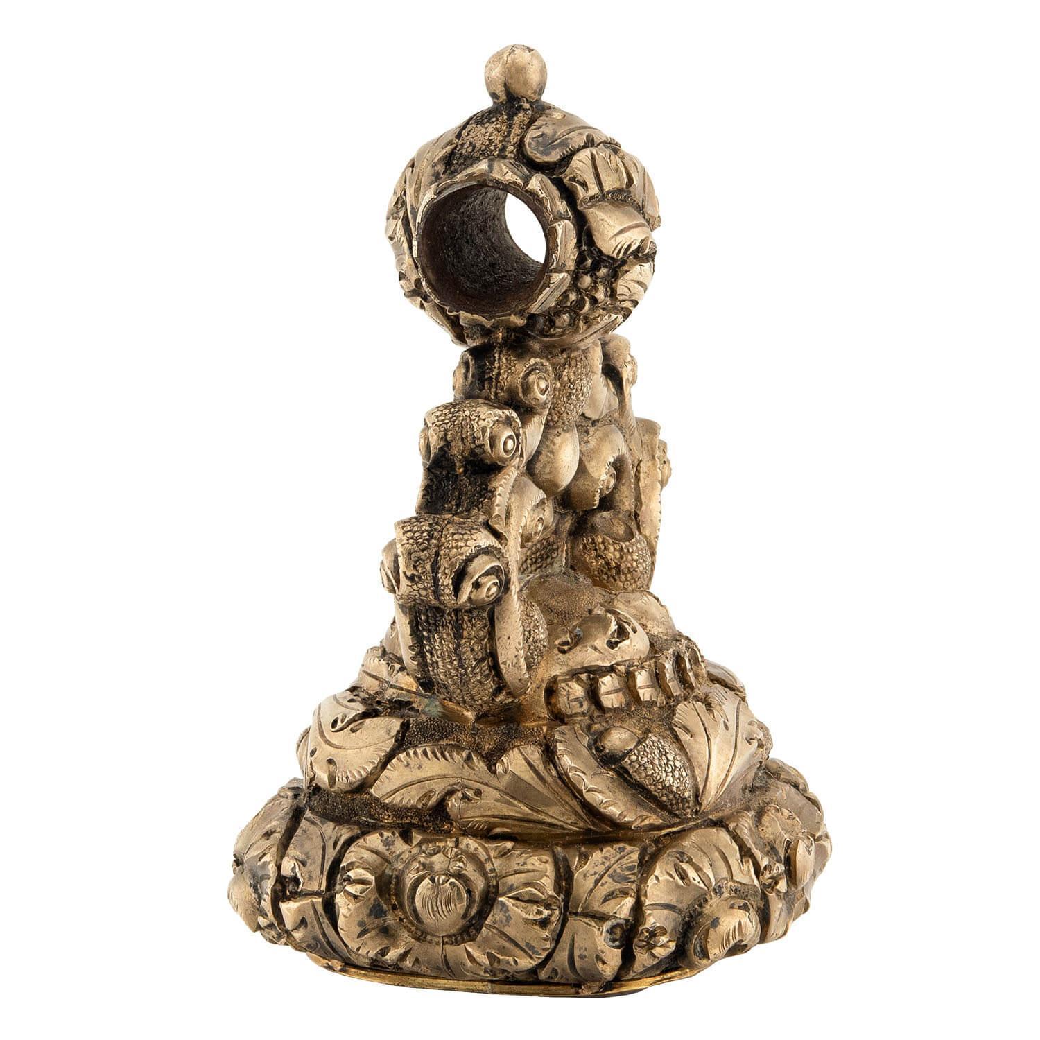 Vittoriano Ciondolo vittoriano in agata riempito d'oro in vendita