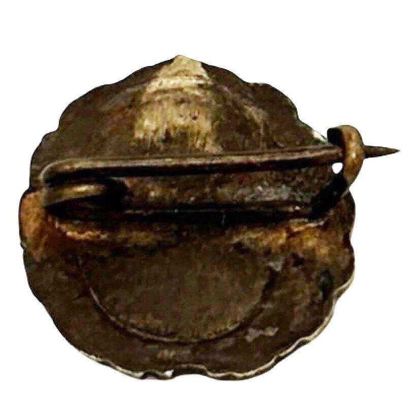 American Victorian Gold Filled on Silver Intial 