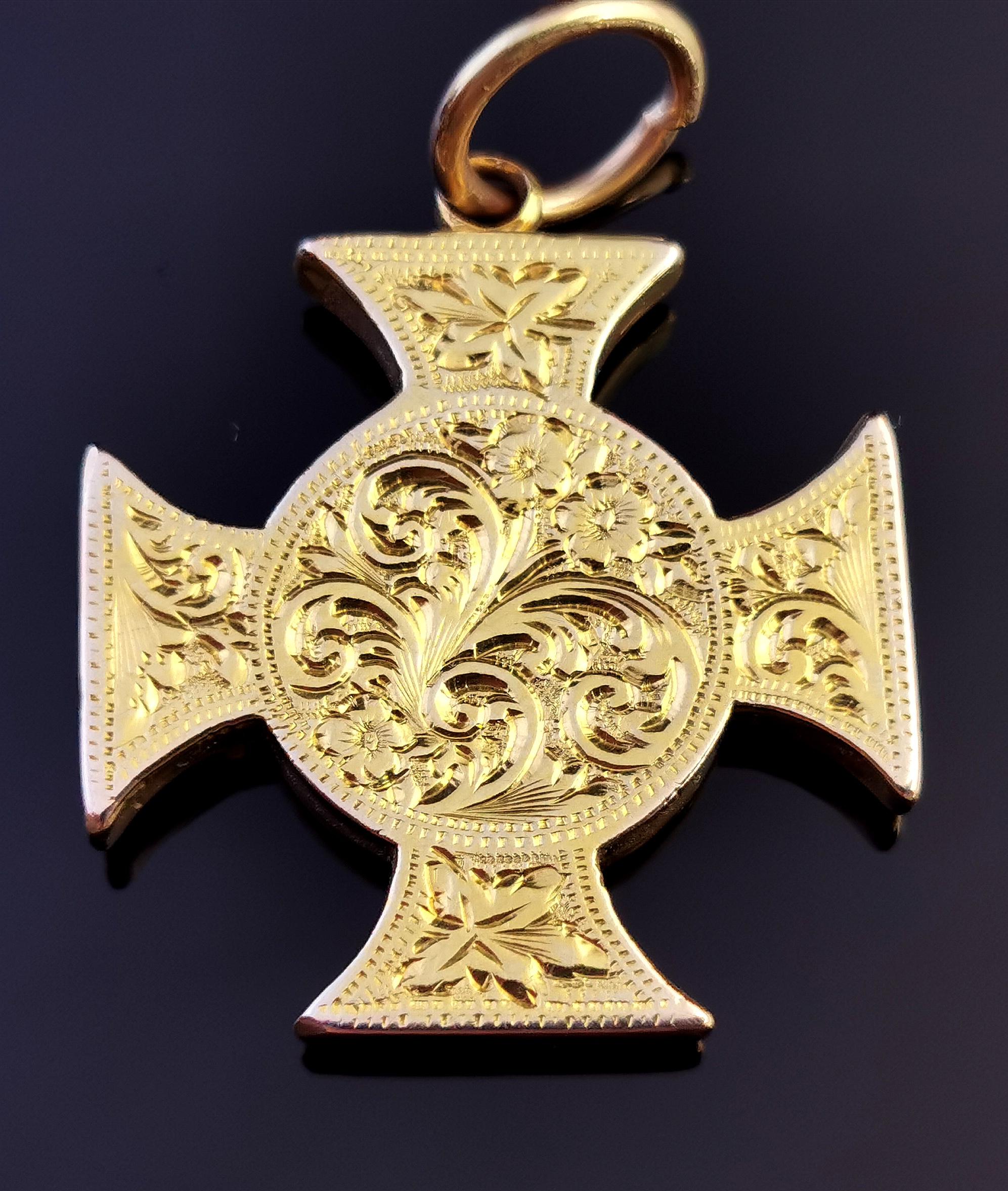 maltese cross medal