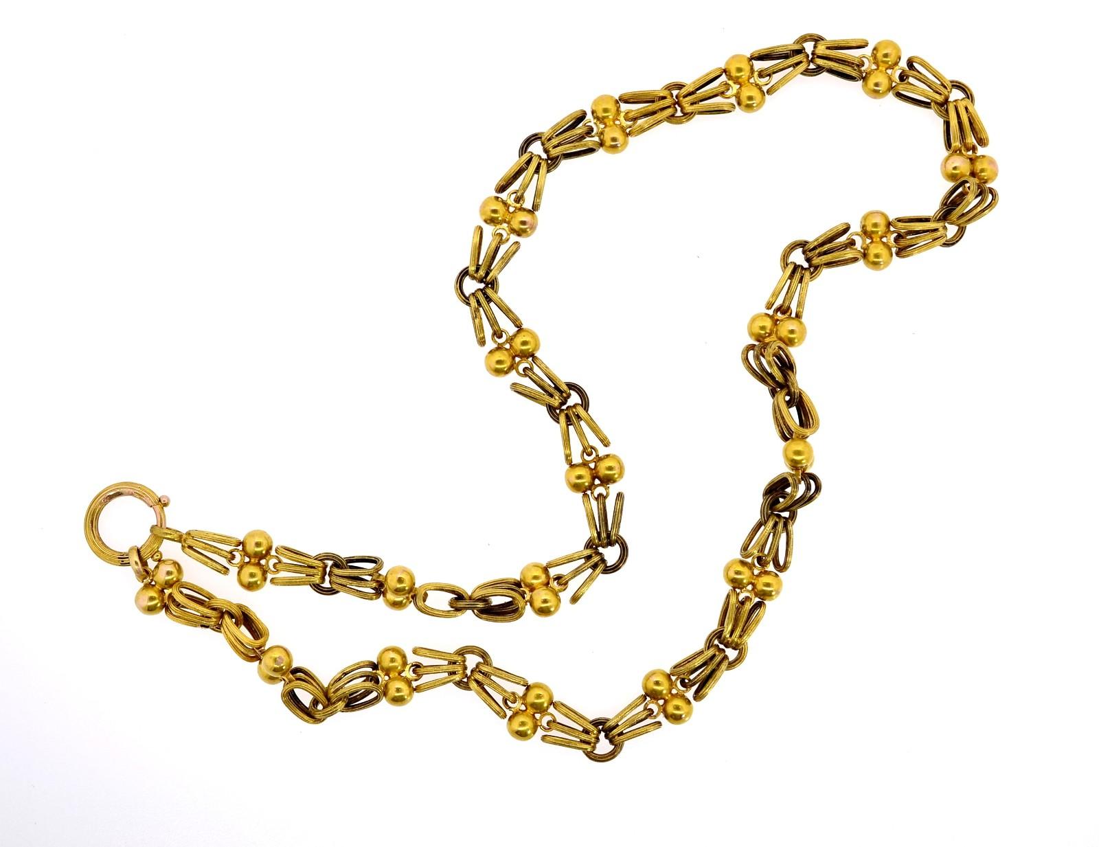 Victorian Gold Necklace 1