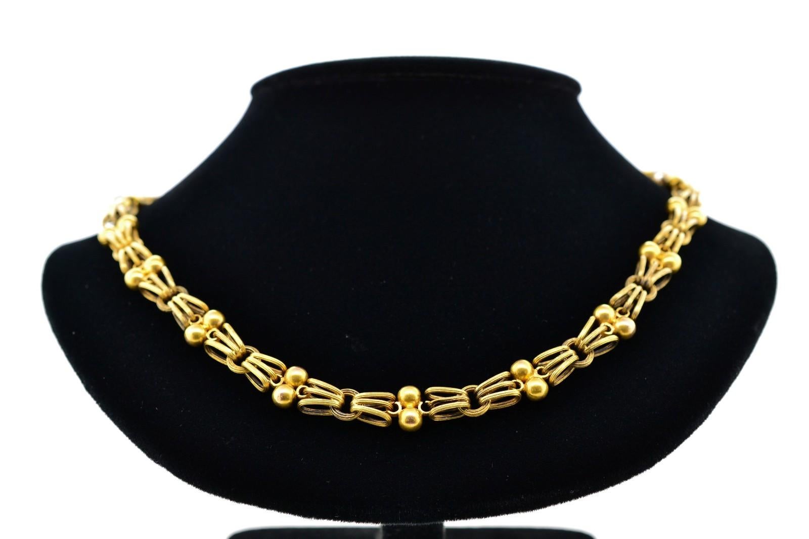 Victorian Gold Necklace 4