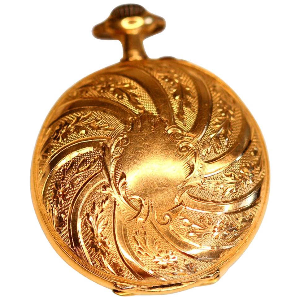 Victorian Gold Pocket Watch