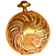 Antique Victorian Gold Pocket Watch