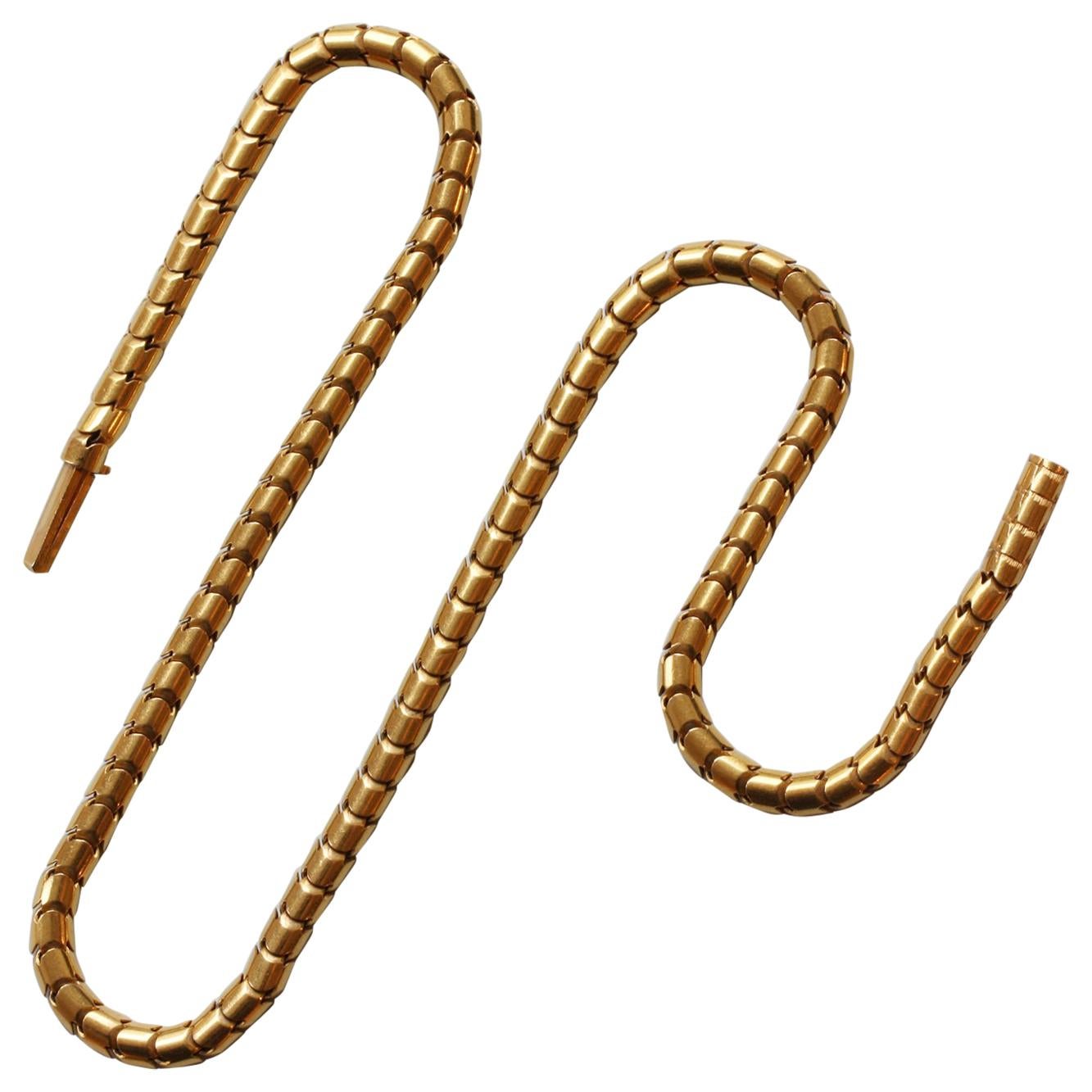 Victorian Gold Snake Chain