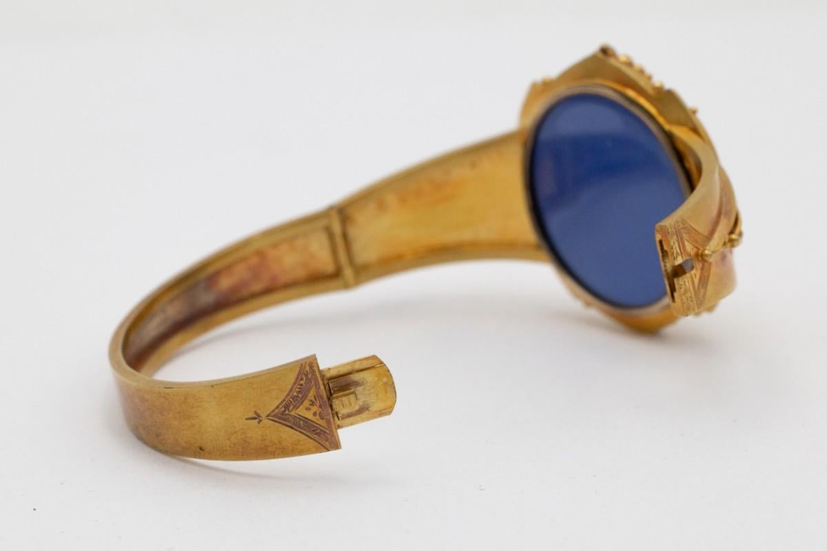 Viktorianisches goldenes Armband, Großbritannien, frühes 19. Jahrhundert. im Angebot 2