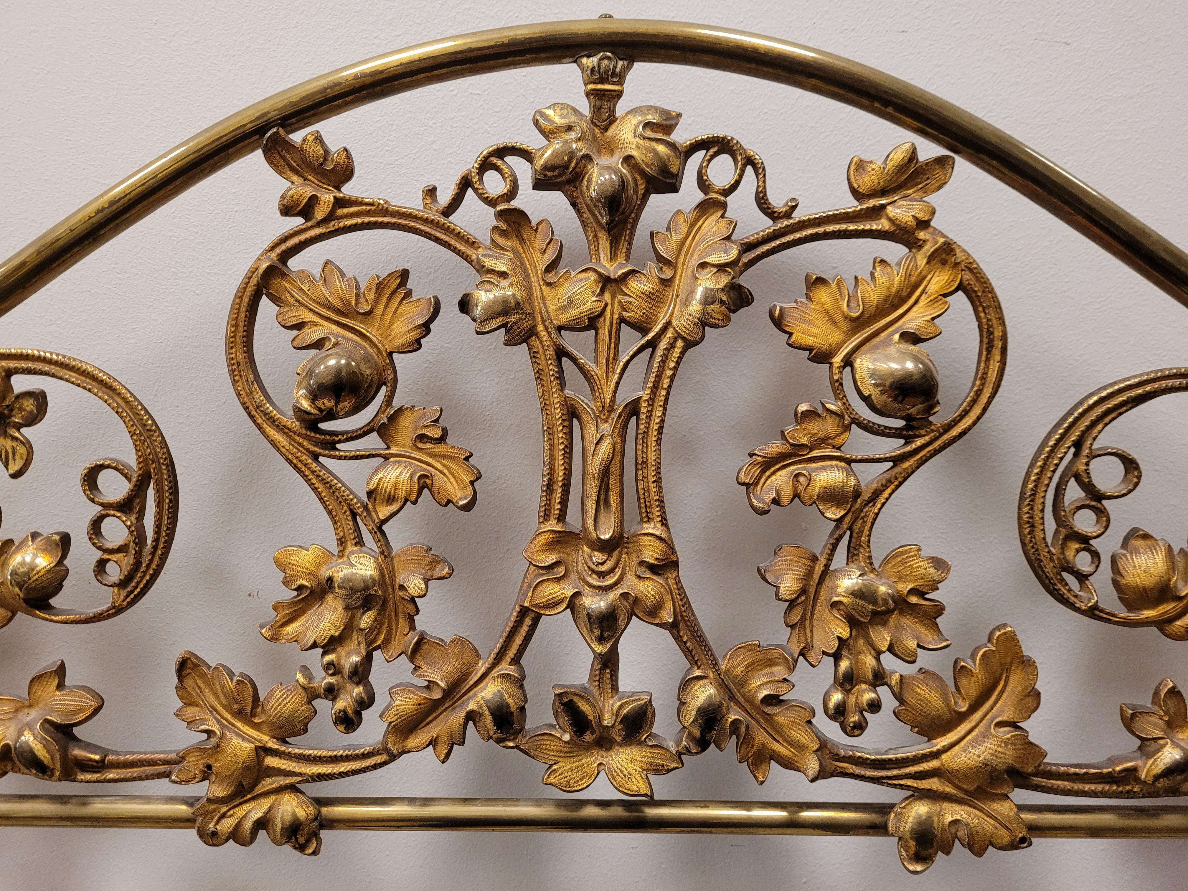 Victorian Golden Bronze Bed, Poly Chrome Bronze 2
