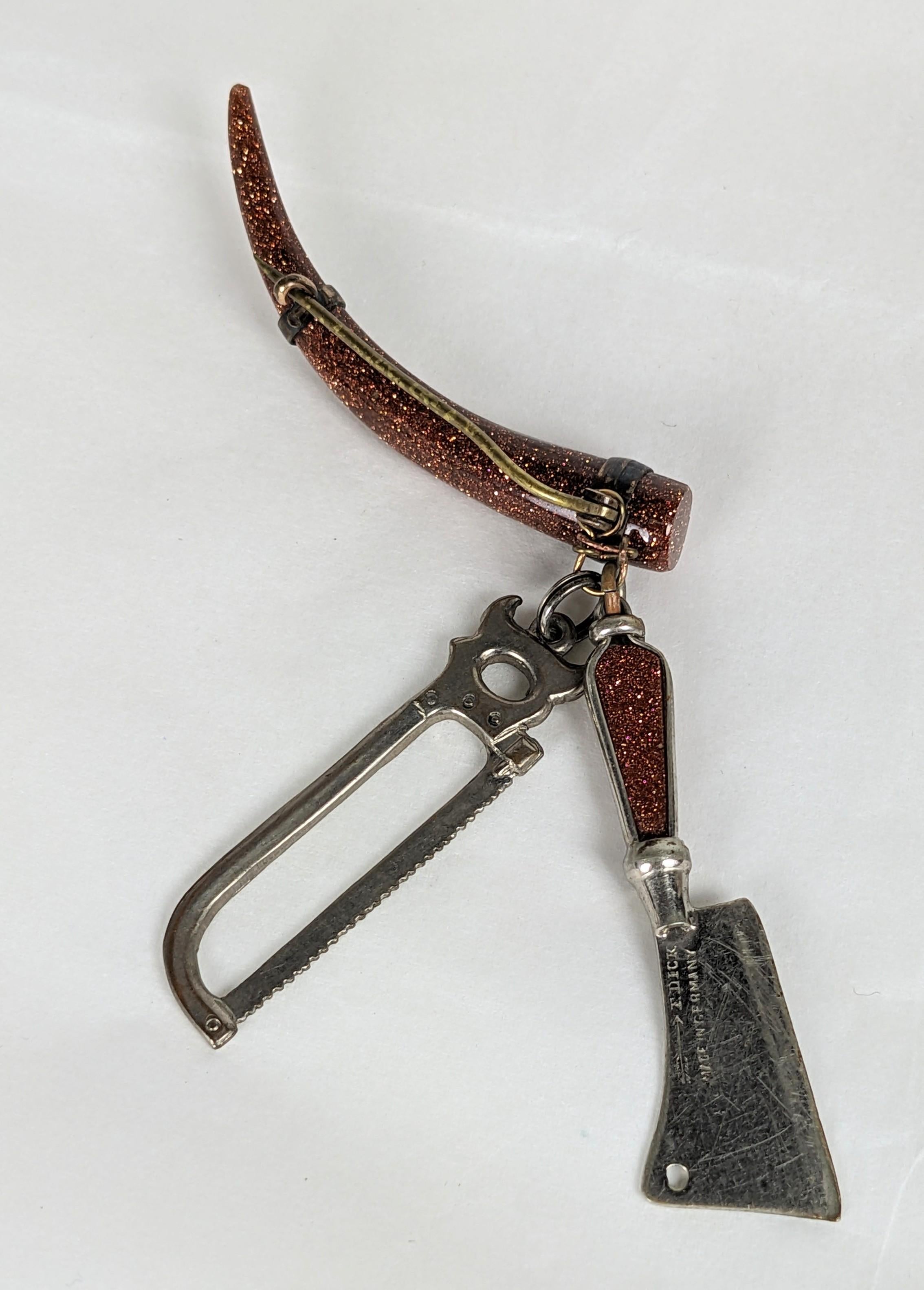 Assemblage de pierres dorées de l'époque victorienne, Butchers Shop, Studio VL en vente 3