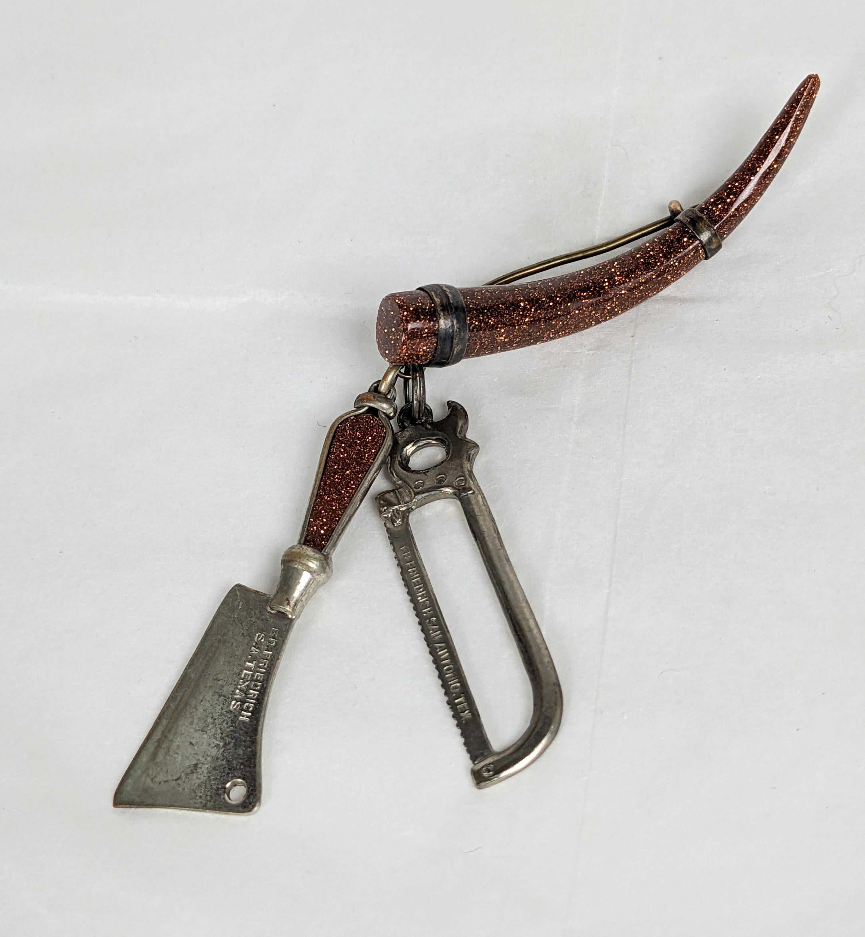 Assemblage de pierres dorées de l'époque victorienne, Butchers Shop, Studio VL en vente 4