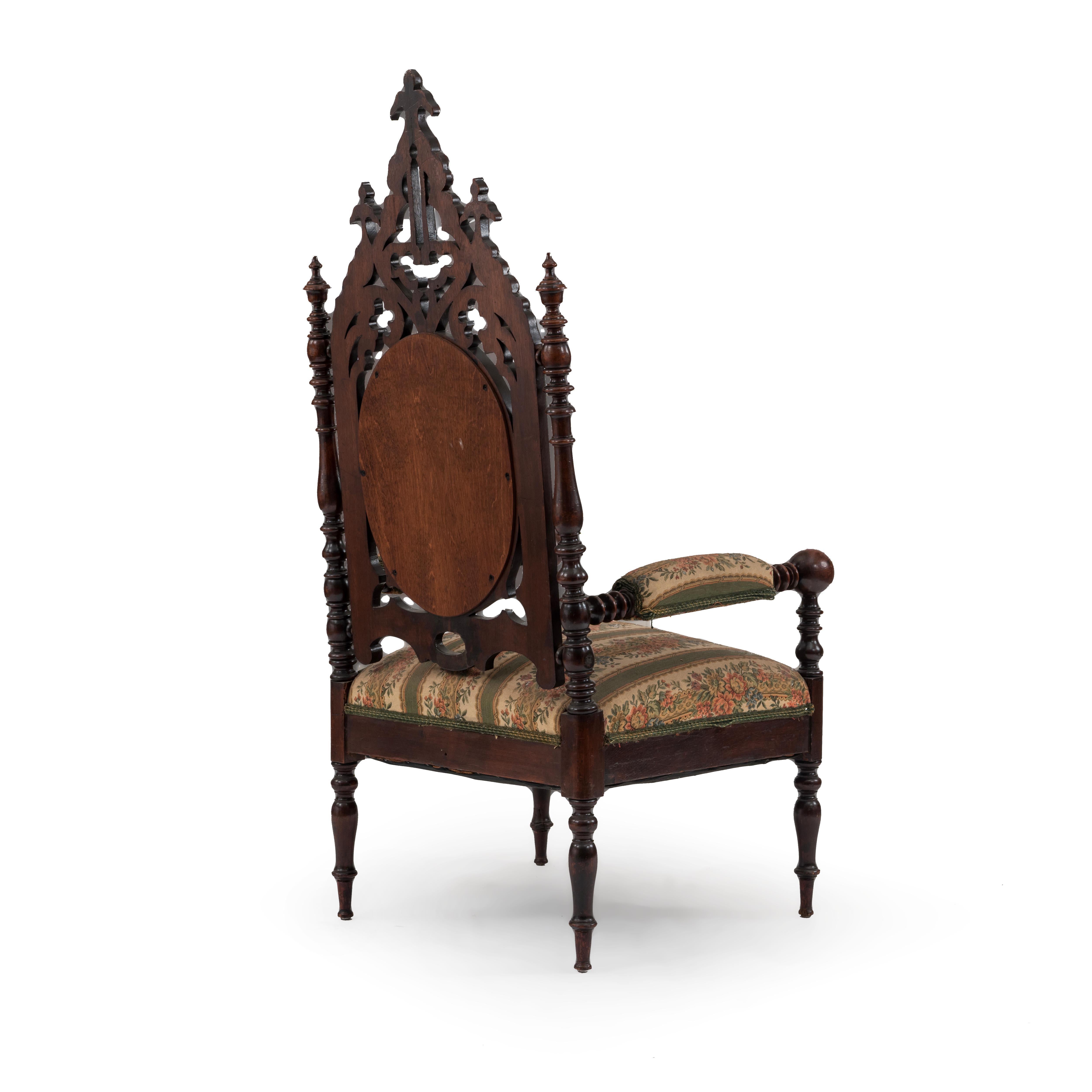 gothic arm chair