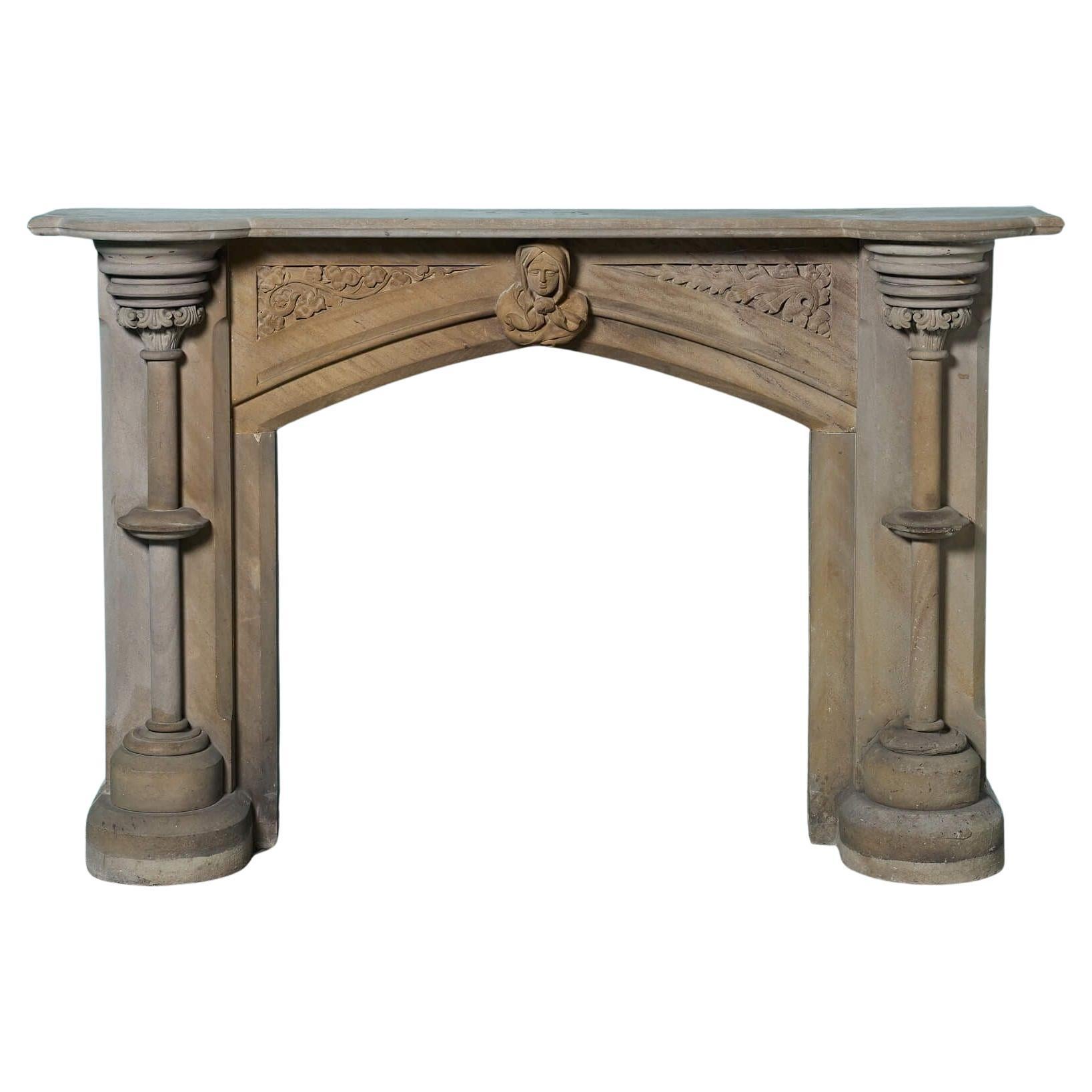 Hand-Carved Building and Garden Elements