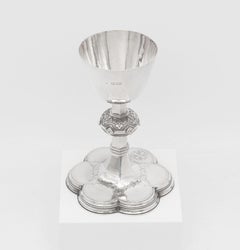 Viktorianischer Gothic Revival-Sterlingsilberschale aus Sterlingsilber von Thomas Pratt & Sons London