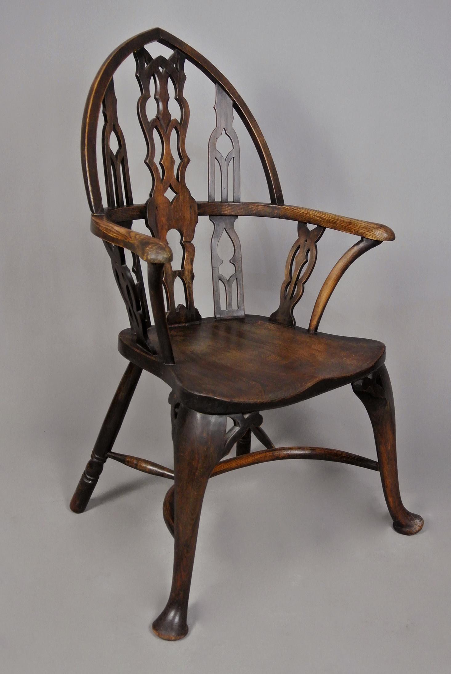 Fauteuil Victorien Gothique 