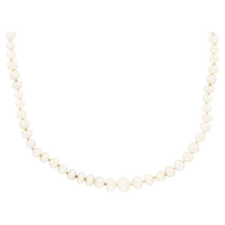 Victorian Graduating Pearl Necklace, c.1900s