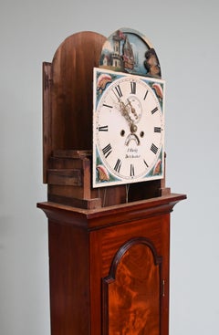 Victorian Grandfather Clock Long Case J Hardy Dorchester 1850